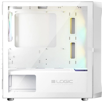 Корпус Logic concept PORTOS MESH+GLASS ARGB fans 3x120mm WHITE (AM-PORTOS-20-0000000-0002)