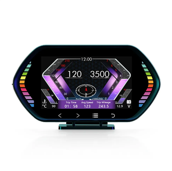 Бортовий комп'ютер HUD F12 (GPS, OBD2 діагностика)