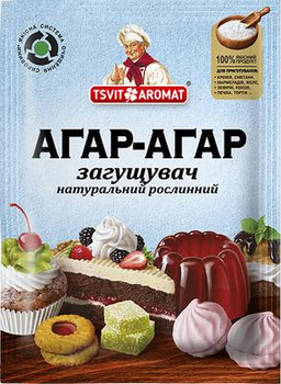 Агар-агар загущувач Колір Аромат 8г