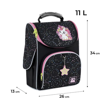 Рюкзак GoPack Education каркасный GO25-5001S-4 Magical Unicorn