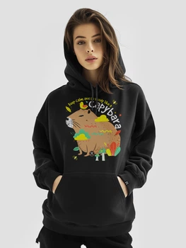 Худі жіночий Dubhumans Капібара Чорний XL-2XL (CAP-HW-B-XL2XL)
