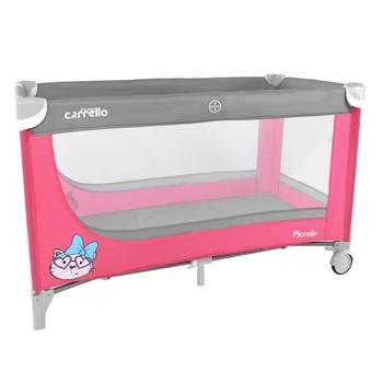 Манеж Carrello Piccolo CRL-7303 Grey/Pink