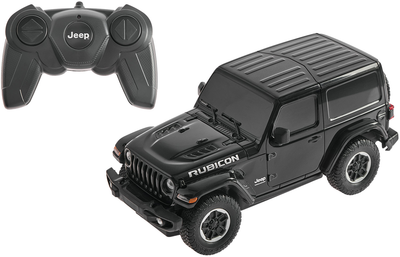 Samochód Rastar JEEP Wrangler JL 1:24 Czarny (6930751315235)