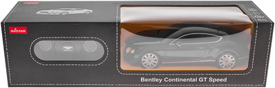 Samochód Rastar Bentley Continental GT speed 1:24 czarny (6930751307322)