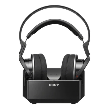 Безпроводные наушники Sony MDR-RF855RK / Радиоканал / До 18 часов работы от аккумулятора / Черные b9