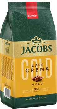 Кава JACOBS Crema Intenso зернова, 1 кг
