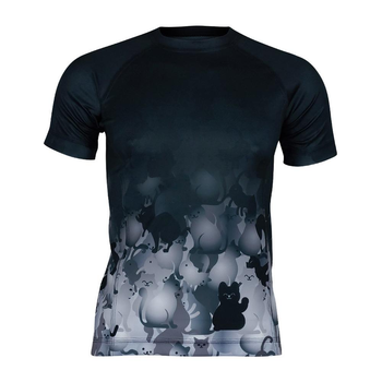 Футболка Котофляж Dark MultiCAT | KRAMATAN Tactical Design - XXL
