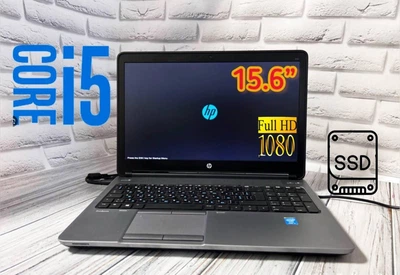 Ноутбук HP ProBook 650 G1 / 15.6"15.6"Full HD / Intel Core i5-4 GEN (2 (4) ядра по 2.6 - 3.2 GHz) / 16 GB DDR3 / 512 GB SSD б/у