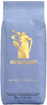 Кава в зернах Hausbrandt Gourmet Columbus 1 кг (8006980156357)