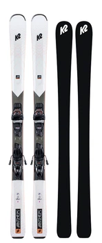 Лижі гірські комплект K2 ANTHEM 76X W+ER3 10 COMPACT QKCLK 149см White/black (10E0406.243.1+10E1011.143.1)