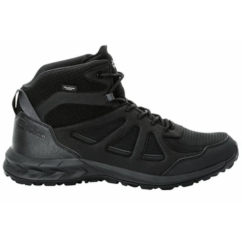 Черевики WOODLAND 2 TEXAPORE MID M Jack Wolfskin 4051261_6000 42.5 Чорний (4064993834086)