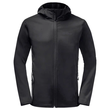 Толстовка BORNBERG HOODY M Jack Wolfskin 1307471_6000 46-48 Чорний (4064993526332)