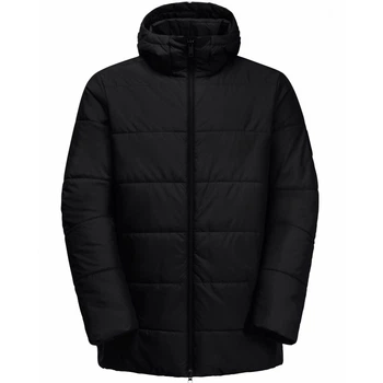 Пуховик cинтетичний DEUTZER LONG JKT M Jack Wolfskin 1207451_6000 50-52 Чорний (4064993900873)