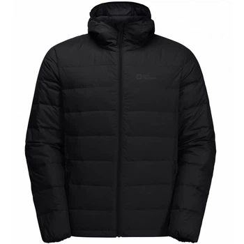 Куртка прошита пухова ATHER DOWN HOODY M RDS Jack Wolfskin 1207671_6000 46-48 Чорний (4064993897401)