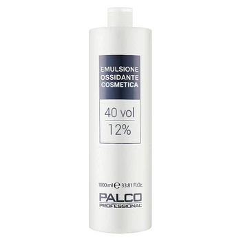 Кремообразная окислительная эмульсия для волос Palco Professional для аммиачной краски 40 объемов 12% 1000 мл
