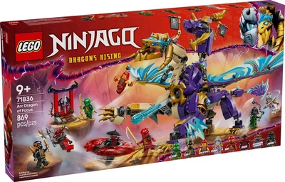 Конструктор LEGO NINJAGO Архідракон Фокусу 869 деталей (71836