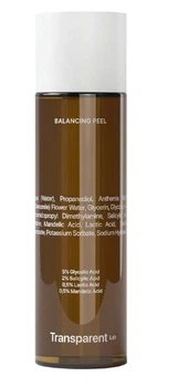 Мультикислотный тонер TRANSPARENT LAB Balancing Peel 120 мл