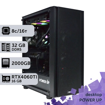 Комп'ютери AMD Ryzen 7 з відеокартою GeForce RTX 4060 Ti купити в