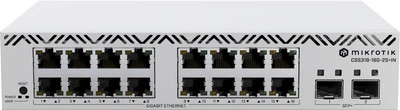 Комутатор MikroTik CSS318-16G-2S+IN
