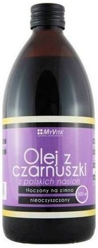 Olej z czarnuszki MyVita z polskich nasion nierafinowany 500 ml (5906395684915)