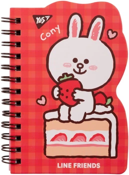 Блокнот YES Line Friends В7 60 листов в клетку (151807) (5056574422293)
