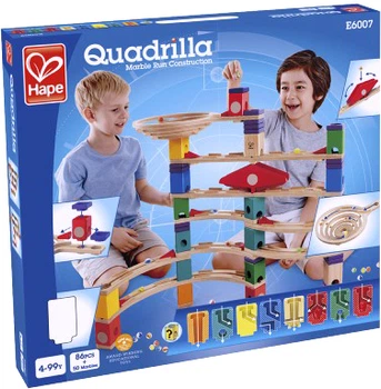 Конструктор-лабіринт Hape Quadrilla Прискорення 136 елементів (6943478007796)