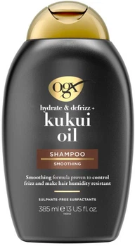 Шампунь OGX Kukui Oil Зволоження та гладкість з олією гавайського горіха 385 мл (0022796974211)