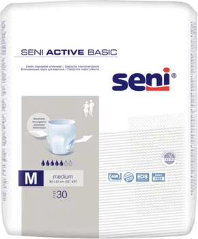 Труси поглинальні для дорослих Seni Active Basic Medium 30 шт (5900516699666)