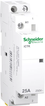 Контактор Schneider Electric Acti9 iCTK, 25 A, 1 NO, 250 В, котушка 230-240 В (A9C40125)