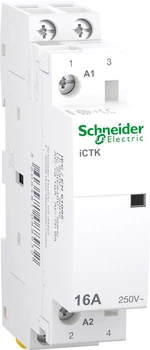 Контактор Schneider Electric Acti9 iCTK, 16 A, 2 NO, 250 В, катушка 230-240 В (A9C40216)