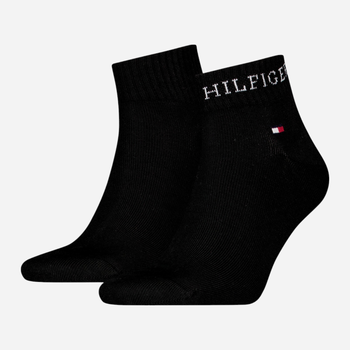 Набор мужских носков хлопковых Tommy Hilfiger 701232466-003 39-42 2 пары Черный (8720245914390)