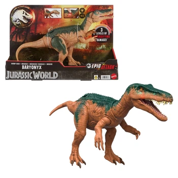 Фигурка Динозавр Барионикс 35 см со звуком и светом Эпическая Атака Jurassic World Epic Attack Baryonyx Mattel HTP68