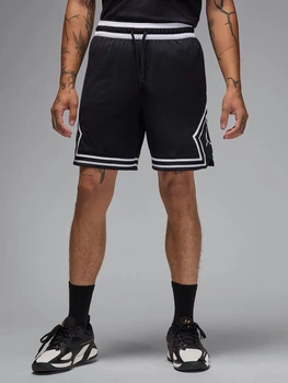 Спортивні шорти чоловічі Nike Jordan Sport Dri-Fit Mesh Diamond HF9910-010 M Black/White/White (197602803150)
