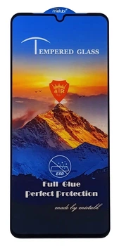 Защитное стекло MTB для Poco C85 4G EU Full Glue полный клей black