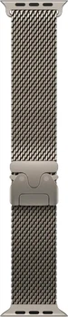 Браслет Drobak Milanese Loop Natural Titanium для Apple Watch Ultra 38/40/41 | 10/11Series 42mm Titanium (818179)