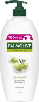 Гель для душа Palmolive Naturals Оливка и молочко Увлажняющий 750 мл (8714789526478)
