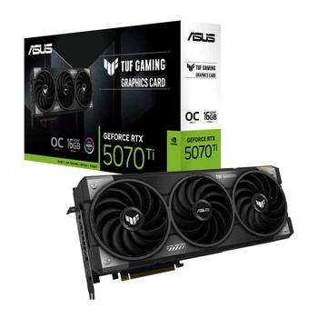 Видеокарта ASUS GeForce RTX 5070 Ti TUF Gaming 16GB GDDR7 OC Edition (TUF-RTX5070TI-O16G-GAMING)