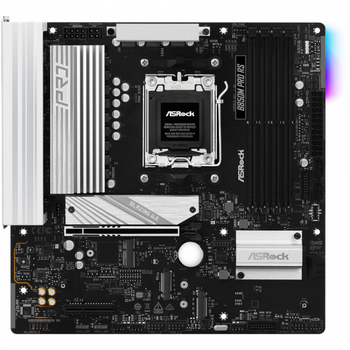 Mатеринская плата ASRock b850m pro rs (sAM5, amd b850, ddr5)