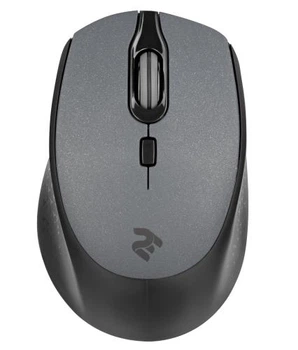 Мышь беспроводная 2e mf220, Grey, usb (2.4 GHz), оптическая, 800/1200/1600 dpi, 6 кнопок, до 10 м, покрытие "Soft Touch", 1xAA (2e-mf220wb)