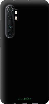 Чехол TPU на Xiaomi Mi Note 10 Lite Black "5636b-1937"