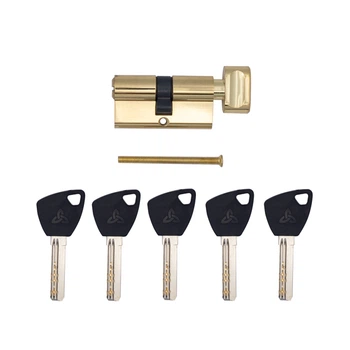 Серцевина КEDR BRASS М70 ZCG (30т*40) brass key (з латунним ключем)