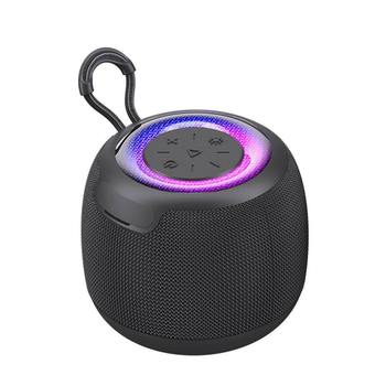 Портативная беспроводная Bluetooth колонка USAMS US-YX014 1200mAh Mini Wireless BT Speaker RGB Black |BT5.3, TWS| Black