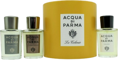 Подарунковий набір Acqua di Parma Одеколон Colonia 20 мл + Одеколон Colonia Pura 20 мл + Одеколон Colonia Intensa 20 мл (8028713250316)