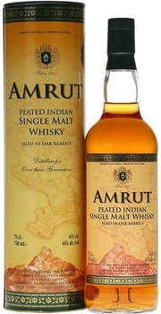 Віскі Amrut Peated Indian Single Malt 0.7 л 46% (8901193003828)