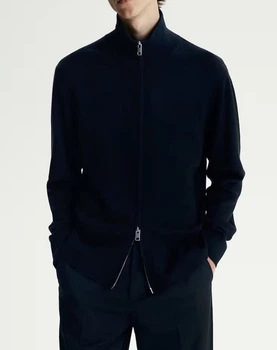 Кардиган H&M 271232043 L Темно-синій