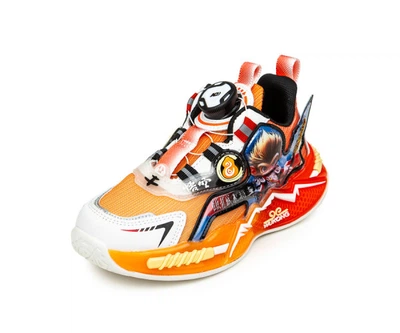 Кроссовки Calorie ZL26605 чорно-червоні (27-32) Оранжевый 32