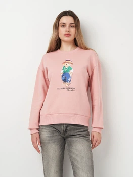 Світшот жіночий Polo Ralph Lauren 11423.4 XL Рожевий (ROZ6501093584)
