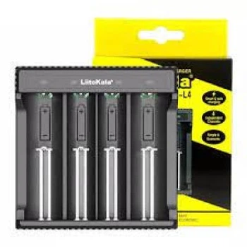 Зарядний пристрій Liitokala Lii-L4, 4 канали, Ni-Mh/Li-ion/LiFePO4, 220v/12v