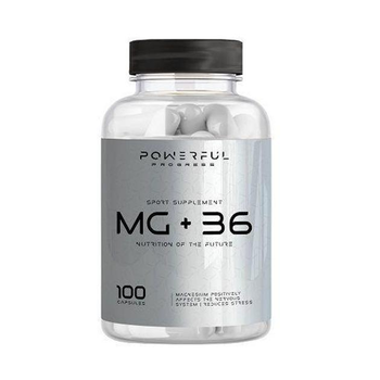 Магний Витамин B6 Powerful Progress Mg+B6 100 капсул