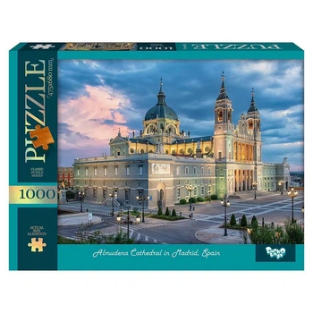 Пазли 1000 елементів Собор Альмудена Danko Toys, C1000-13-06